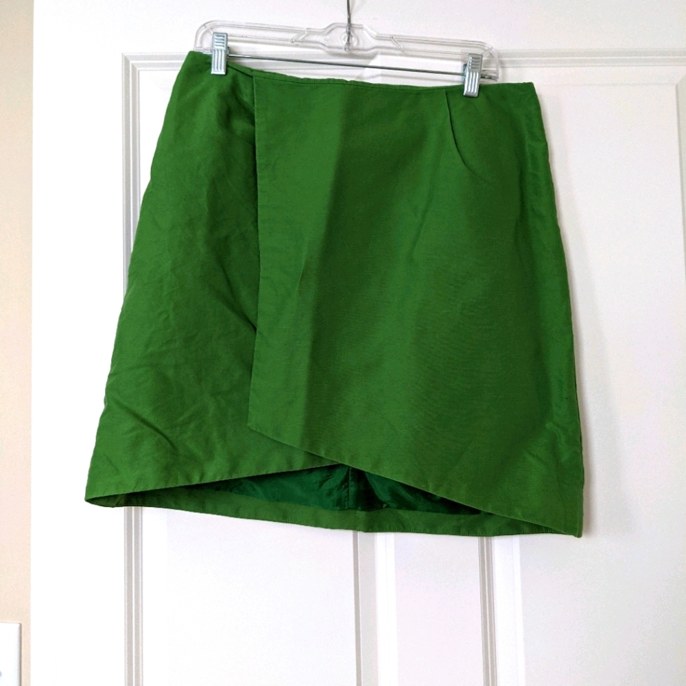Kate Spade asymmetrical wrap skirt